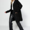 Trendyol Black Pocket részletes kötöttáru Cardigan