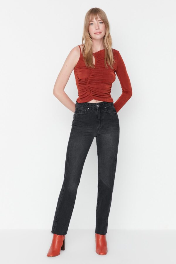 Trendyol Black Split