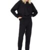Trendyol Black Thin Fleece Knitted Tracksuit Set