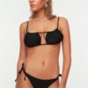 Trendyol Black Tied Bikini Set