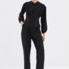 Trendyol Black Waist Detailed Jumpsuit