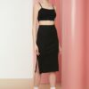 Trendyol Black With Double Slits