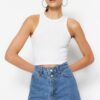 Trendyol Blue Denim Shorts & Bermuda