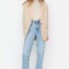 Trendyol Blue High Derék