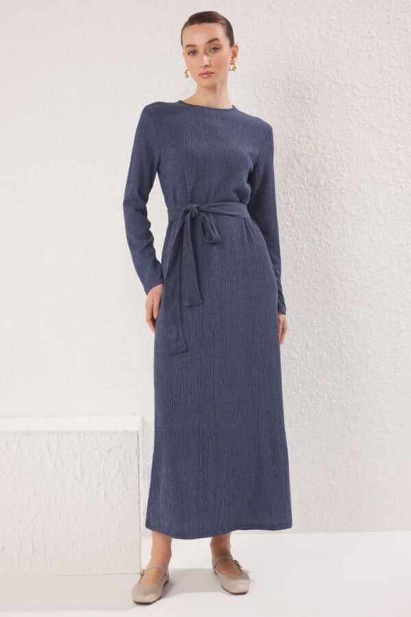 Trendyol Blue Knitted Dress