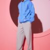 Trendyol Blue Oversize/Wide Cut Hooded Fleece Inside/Warm Sweatshirt
