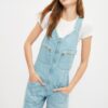 Trendyol Blue Pocket részletes Zipper Farmer Overall