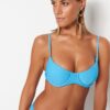 Trendyol Blue Underwire Bikini felső