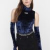 Trendyol Bodysuit - Dark blue - Fitted