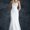 Trendyol Bridal White Fish Knitted Long Wedding/Wedding Evening Dress