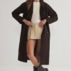 Trendyol Brown Oversized Coat