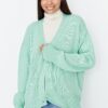 Trendyol Cardigan - Blue - Regular fit