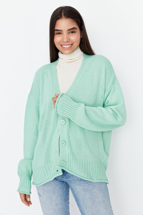 Trendyol Cardigan - Blue - Regular fit