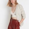 Trendyol Cardigan - Gray - Regular fit