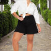 Trendyol Curve Black High Derék