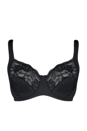 Trendyol Curve Black Lace Detailed Bra