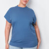 Trendyol Curve Indigo Boyfriend Knitted T-shirt