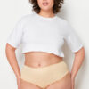 Trendyol Curve Non-Slip Non-Slip Flexible High Waist Plus Size Panties