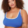 Trendyol Curve Saks Bralette Bikini Top