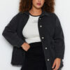 Trendyol Curve antracit oversize farmerdzseki