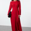 Trendyol Dark Red Woven Dress