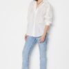 Trendyol Ecru Boyfirend Woven Shirt