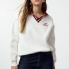Trendyol Ecru Knitted Sweatshirt
