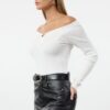 Trendyol Ecru Premium Kallite Collar Detailed Knitwear Sweater