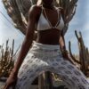 Trendyol Ecru Triangle Accessorized Bikini Tops