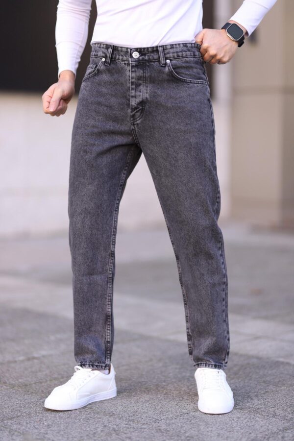 Trendyol Gray 100% Cotton Boyfriend Jeans Denim Trousers