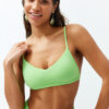 Trendyol Green Bralette Bikini Top