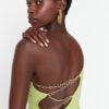Trendyol Green Chain Detailed Blouse