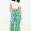 Trendyol Green-Multicolor Animal Patterned Viscose Woven Pajama Bottoms