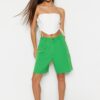 Trendyol Green Pocket Regular Fit Woven Shorts