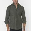 Trendyol Green Slim Fit Single Pocket Shirt