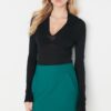 Trendyol Green Woven Skirt With Pocket