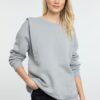 Trendyol Grey Thick Polar Fleece Inside Comfortable Cut Sleeve Detailed Knitted Sweatshirt