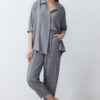 Trendyol Grey Woven Shirt-Pants Aerobin Suit