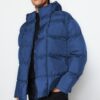 Trendyol Indigo Oversize Water and Wind Resistant Puffer Winter Jacket
