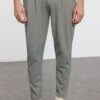 Trendyol Khaki Carrot Cut Knitted Comfortable Flexible Trousers