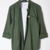 Trendyol Khaki Regular Fit Label Detailed Chambray Easy Iron Shirt