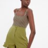Trendyol Khaki Tie Shorts & Bermuda