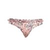Trendyol Leopard Print Fodros Bikini alsó