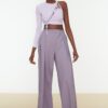Trendyol Lilac Collar Detailed Knitted Bustier
