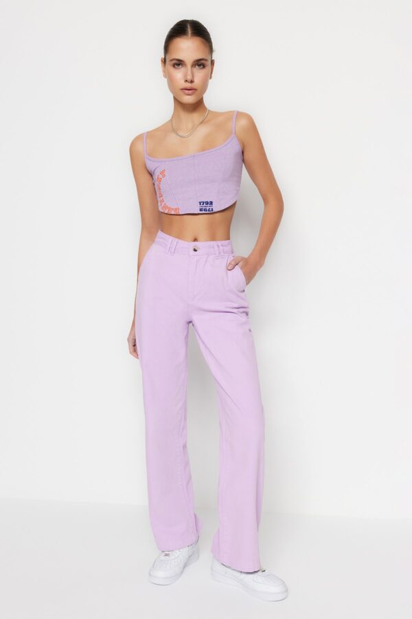 Trendyol Lilac High Derék