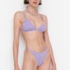 Trendyol Lilac Low Waist Bikini Bottoms