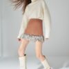 Trendyol Limited Edition Camel Hem Plush Detail Super Mini Woven Skirt