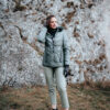 Trendyol Limited Edition Green Carrot Woven Button-Front Faux Leather Pants