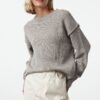 Trendyol Mink More Sustainable Wide Pattern Basic Knitted Sweater