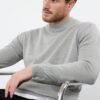 Trendyol Mink Slim Fit Cotton Turtleneck Basic Knitwear Sweater